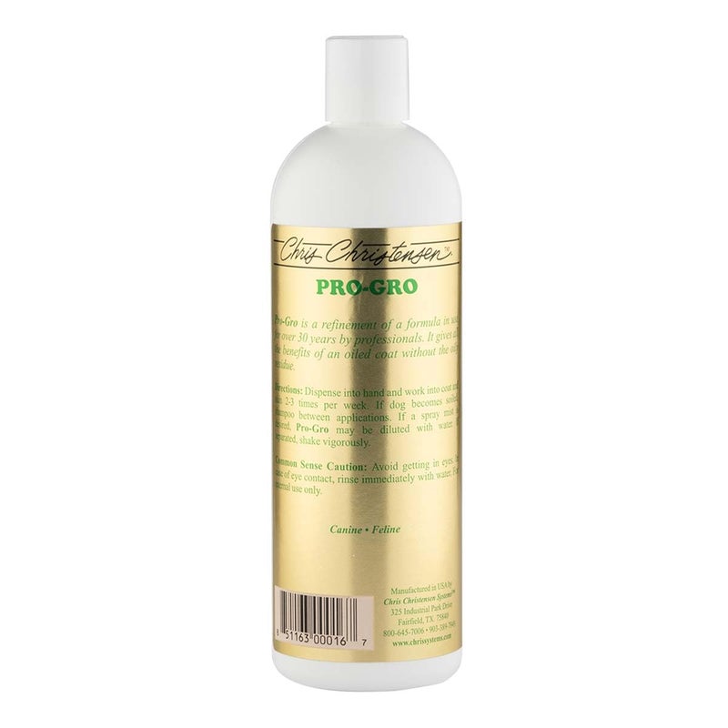 Chris Christensen ProLine Pro-GRO Premium Conditioner, Groom Like a Professional, Deeply Moisturizes, Made in USA, 16 oz - Image 2